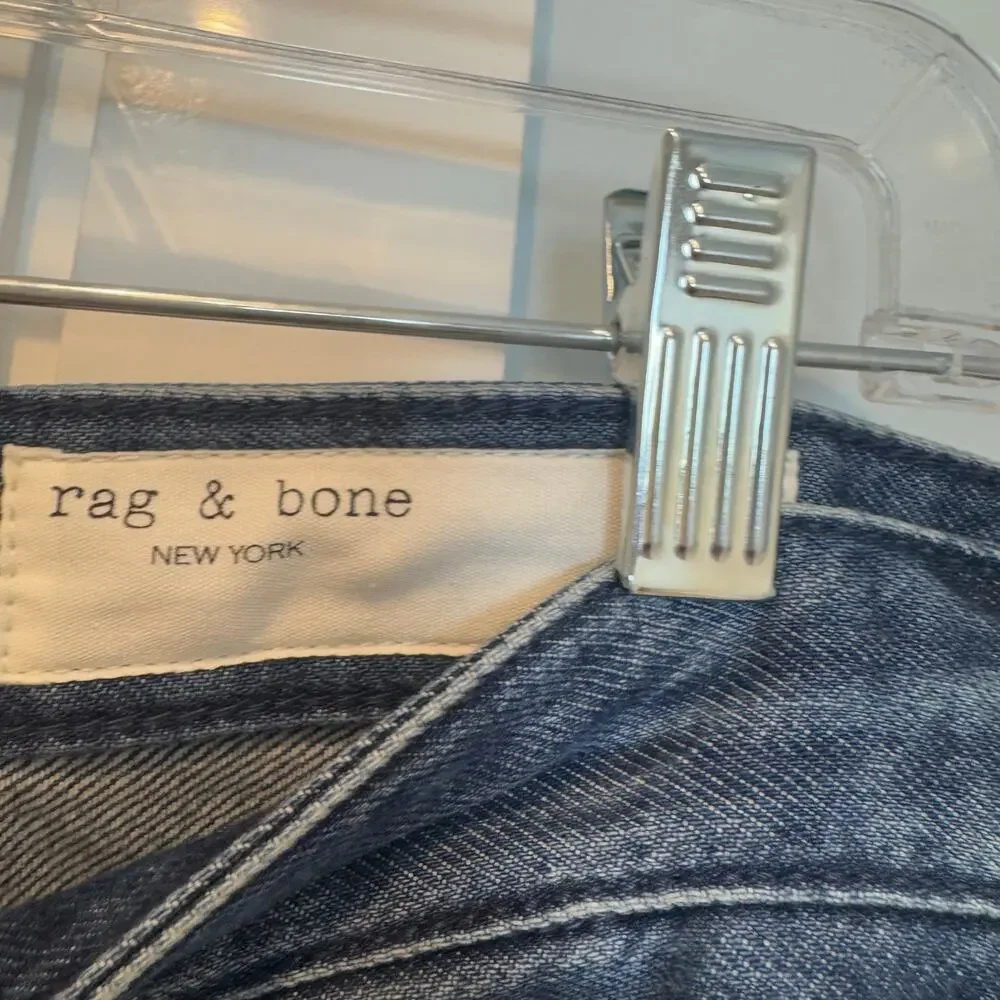 Rag & Bone Women's Featherweight Logan Jeans Wide Leg Randie Size 27 NWT - Picture 13 of 15